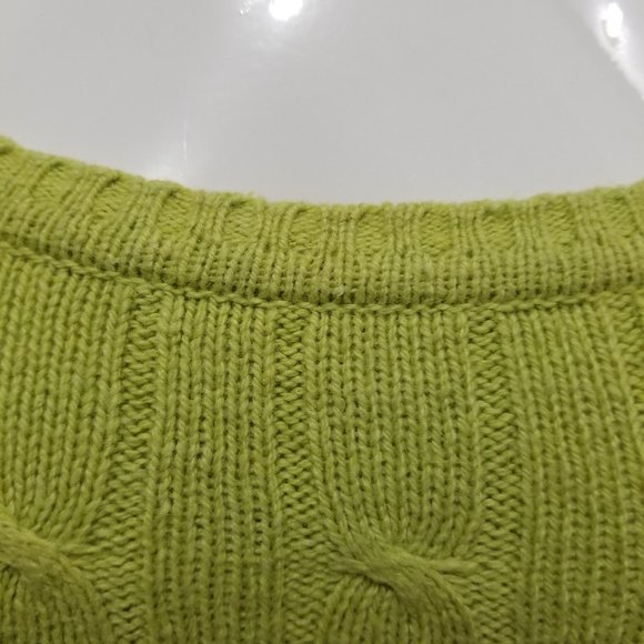 American Eagle sweater Small pullover cable knit long sleeve Twilight - Picture 6 of 10